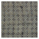 Dark Grey and Beige Cotton Hand Block Print Cloth Material/Fabric