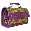 Handcrafted Kutchi Leather Sling Box Bag