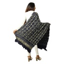 Black Gajji Silk Handwoven Bandhani Dupatta