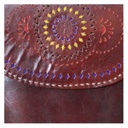 Handcrafted Kutchi Leather Sling Bag