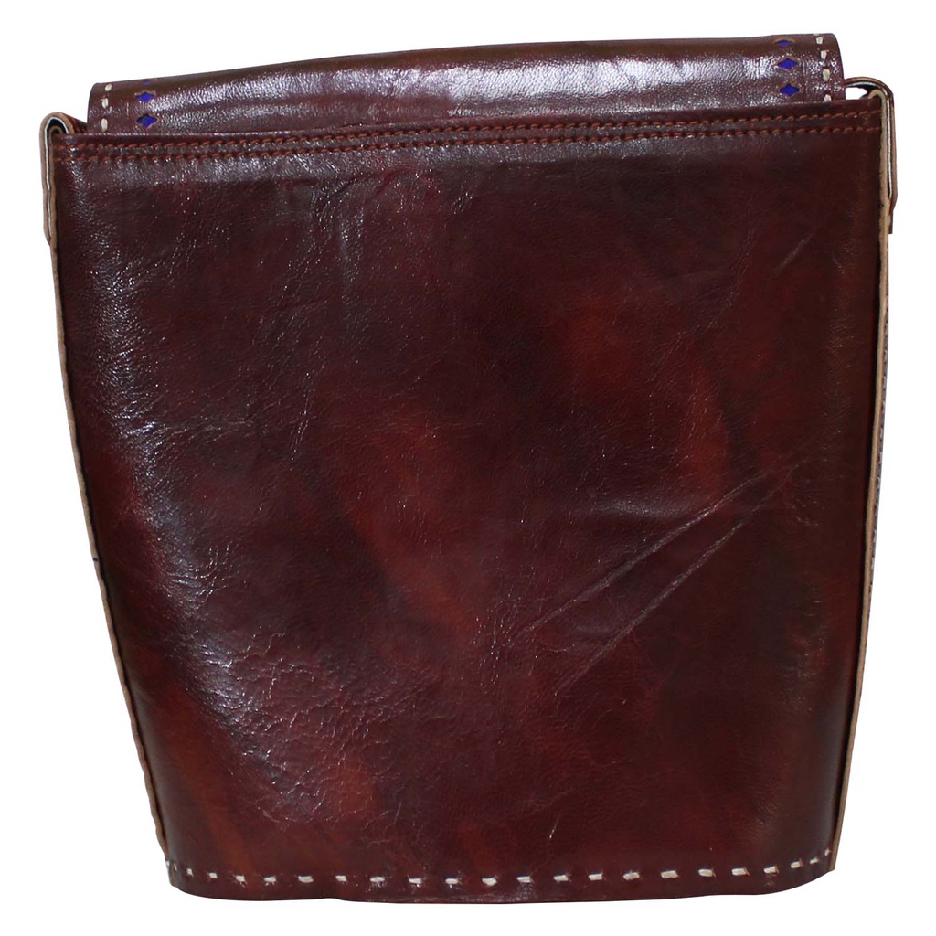 Handcrafted Kutchi Leather Sling Bag
