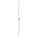 Hand Beaded Rakhi - Light Green