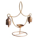 Handmade Decorative Diya Stand Copper Bell