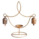 Handmade Decorative Diya Stand Copper Bell