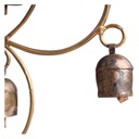 Handmade Decorative Diya Stand Copper Bell