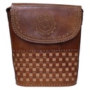 Handcrafted Kutchi Leather Sling Bag