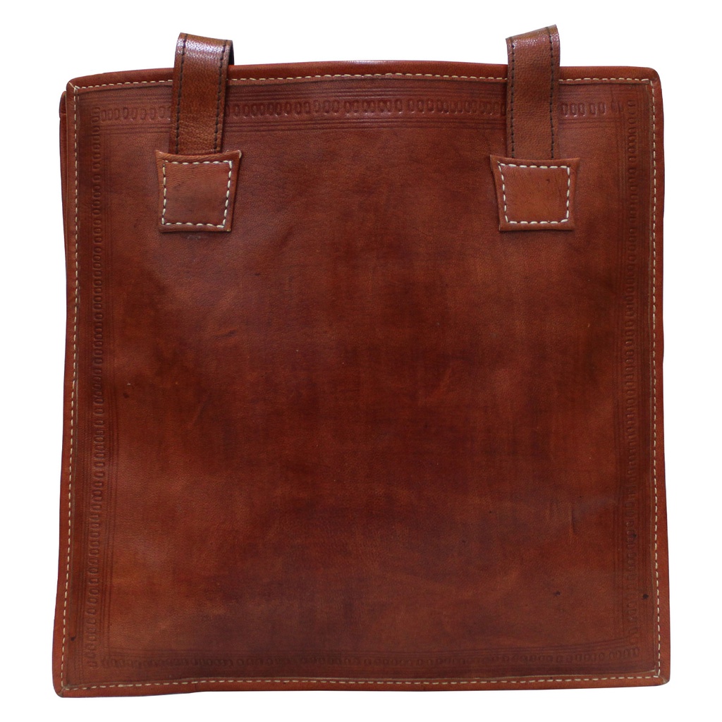 Handcrafted Kutchi Leather shoulder Bag