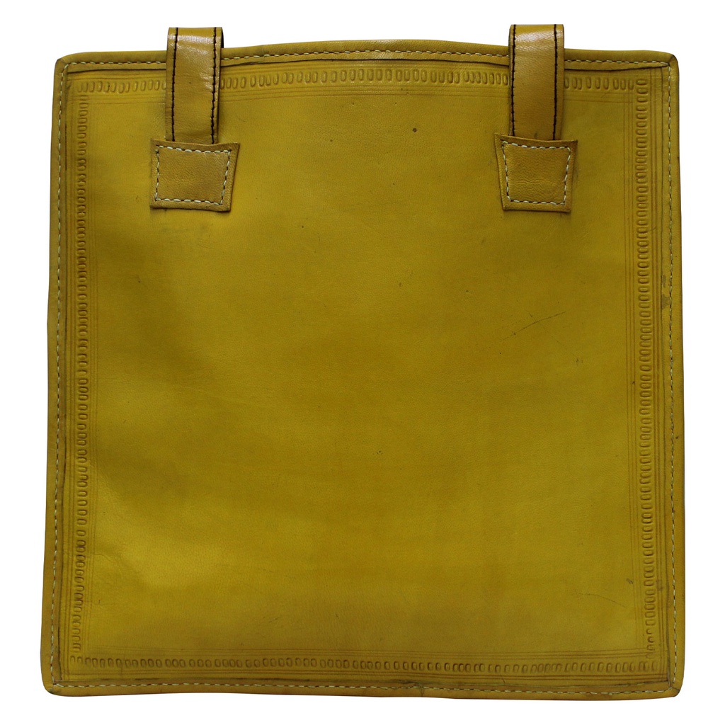 Handcrafted Kutchi Leather shoulder Bag