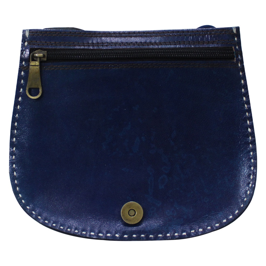 Handcrafted Kutchi Leather Sling Bag