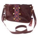 Handcrafted Kutchi Leather Sling Bag
