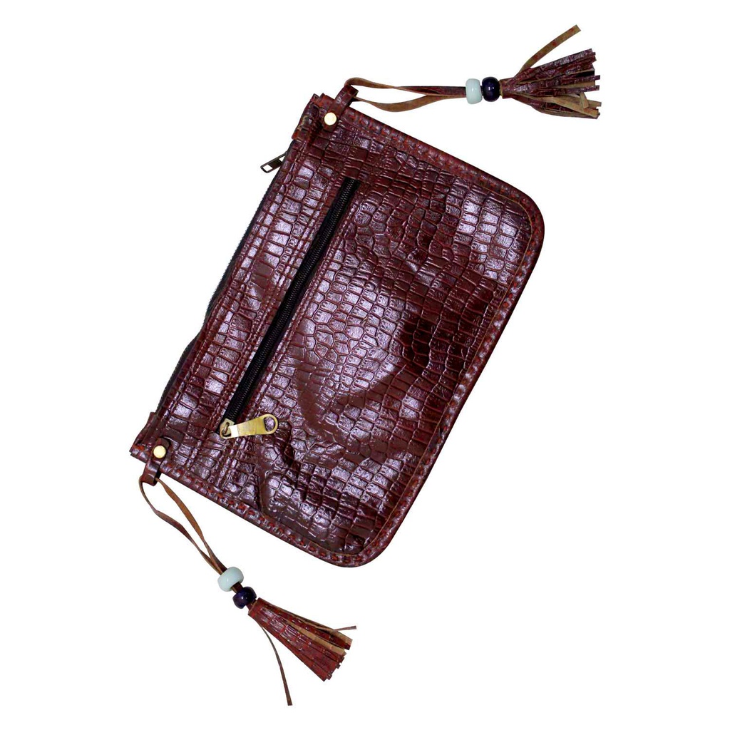 Handcrafted Kutchi Leather Sling Bag