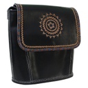 Handcrafted Kutchi Leather Balti Sling Bag