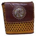 Handcrafted Kutchi Leather Balti Sling Bag