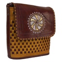 Handcrafted Kutchi Leather Balti Sling Bag