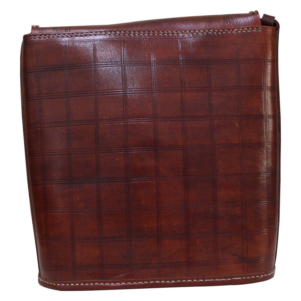Handcrafted Kutchi Leather Balti Sling Bag