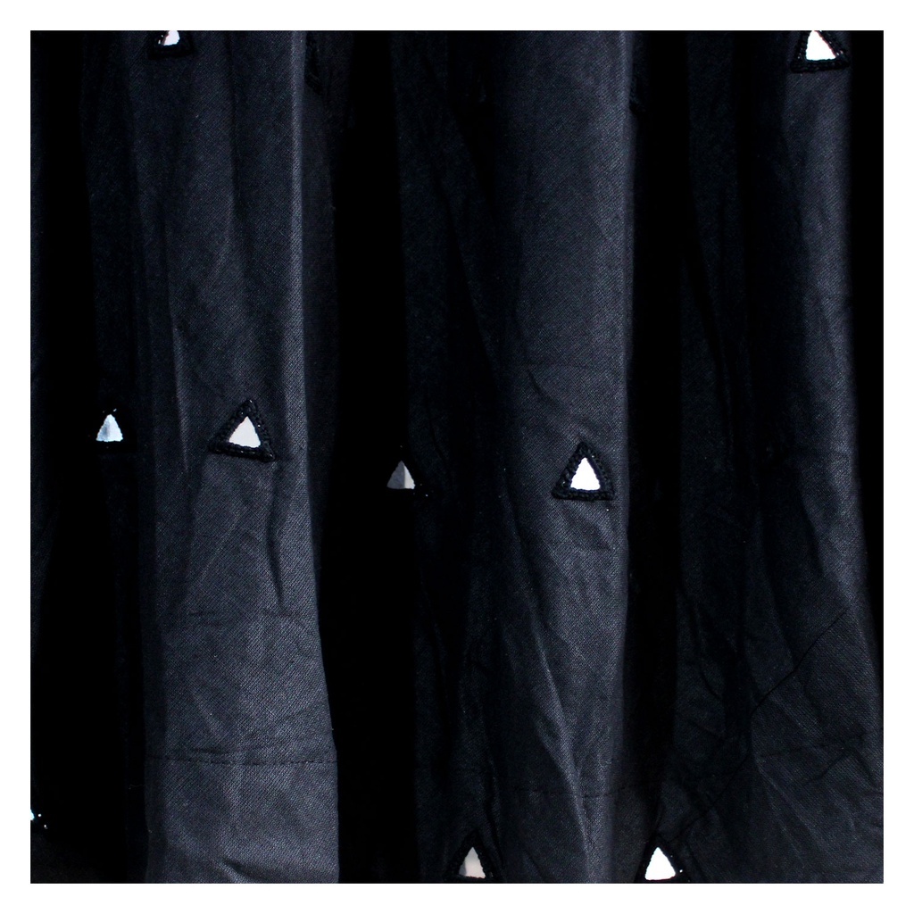Handmade Black Cotton Chaniya Choli