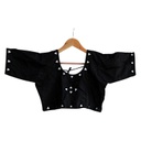 Handmade Black Cotton Chaniya Choli