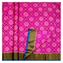 Handwoven Pink Single Ikat Material/Fabric
