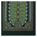 Handmade Rogan Painting - Green