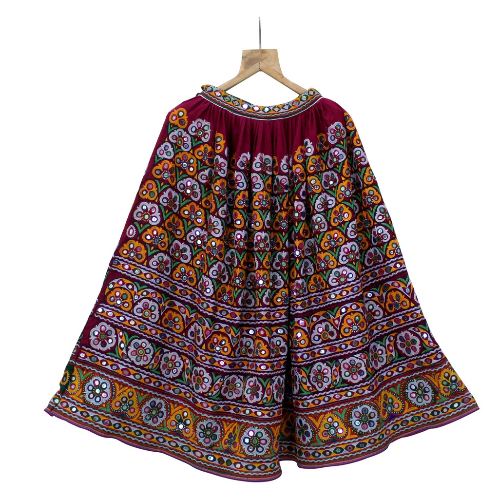 Handmade Kutchi Embroidery Chaniya Choli