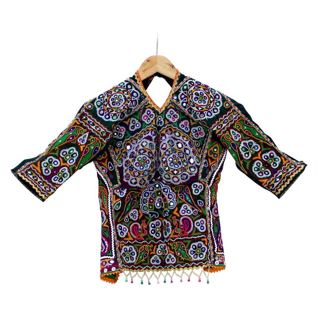 Handmade Kutchi Embroidery Chaniya Choli