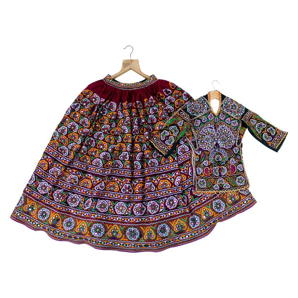 Handmade Kutchi Embroidery Chaniya Choli