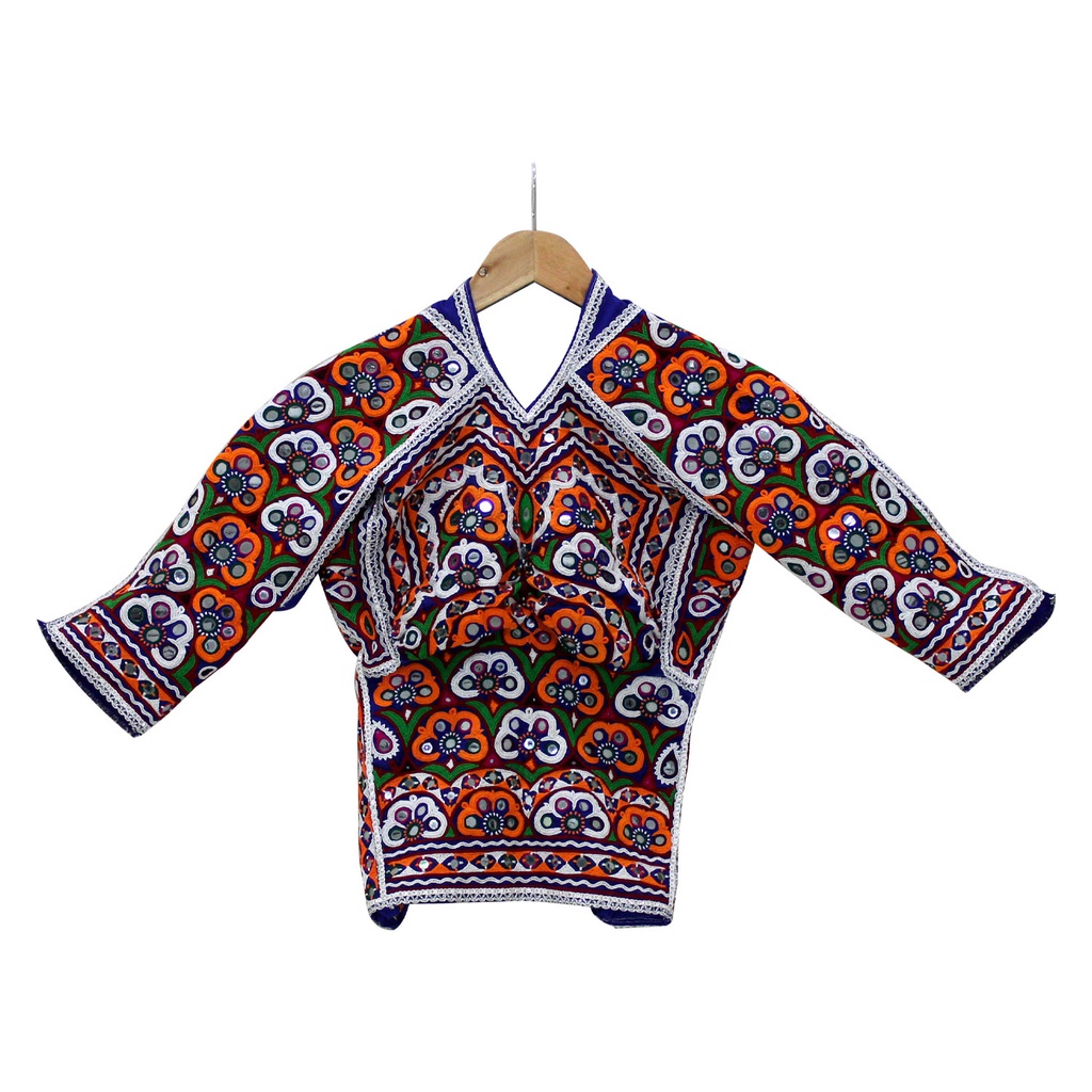 Handmade Kutchi Embroidery Chaniya Choli