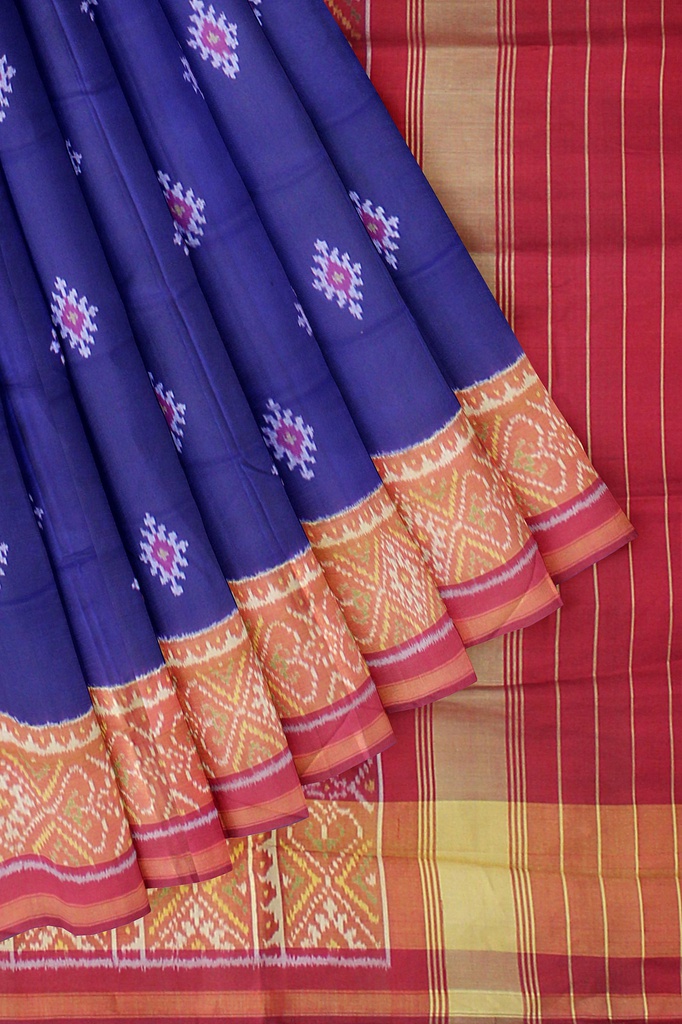 Handloom Single Ikat Silk Patola Saree