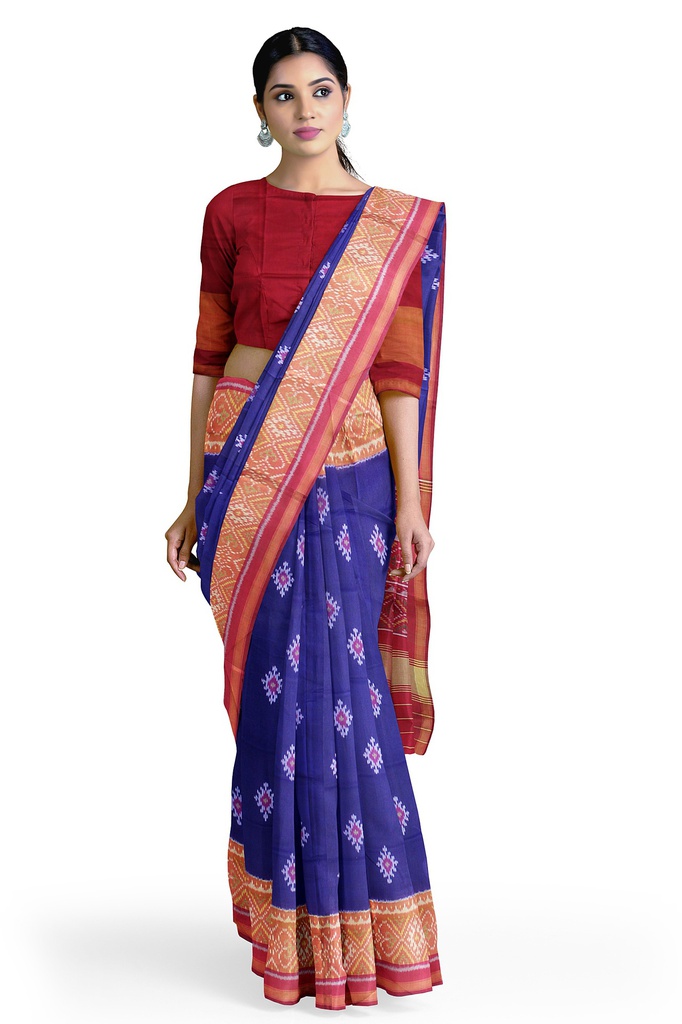 Handloom Single Ikat Silk Patola Saree