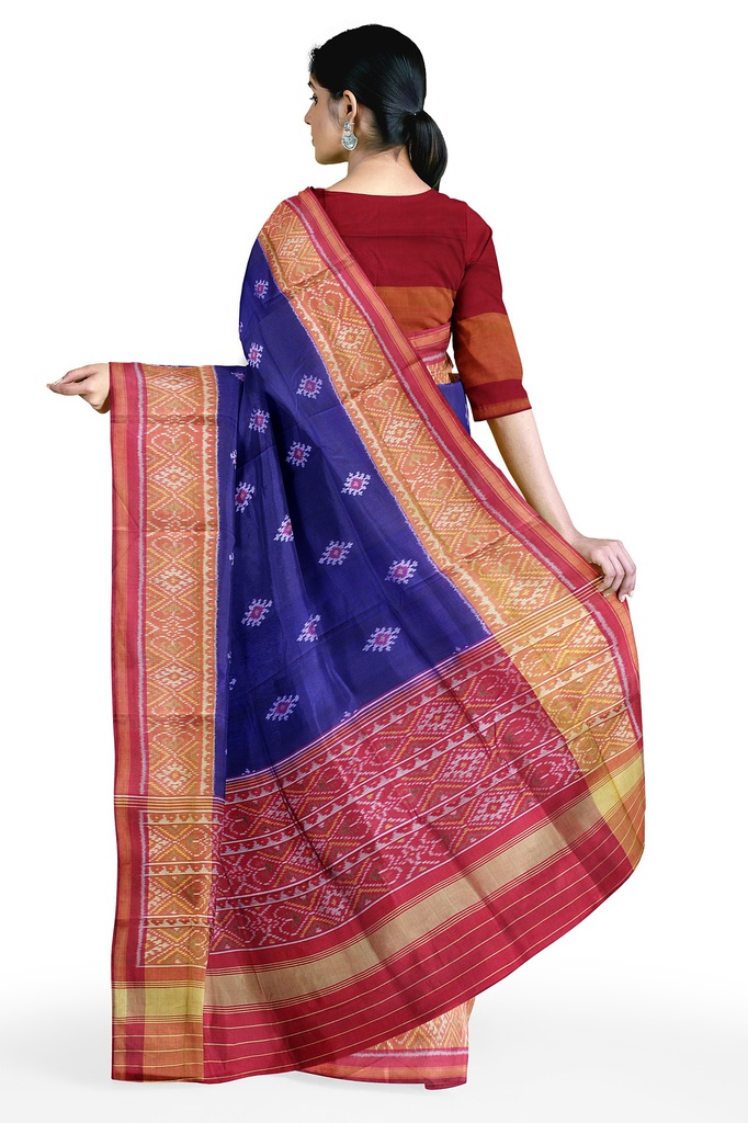 Handloom Single Ikat Silk Patola Saree