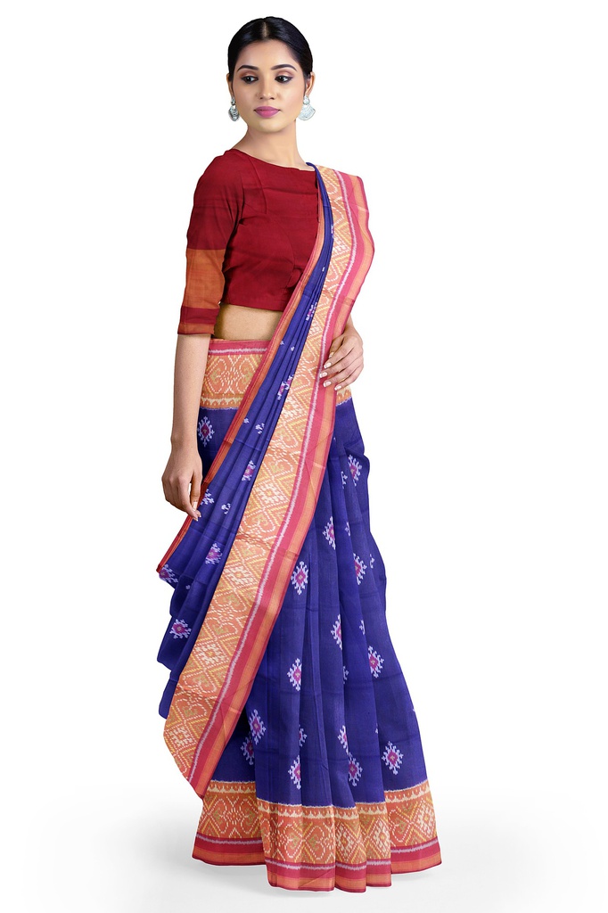 Handloom Single Ikat Silk Patola Saree