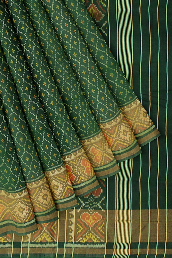 Handloom Single Ikat Silk Patola Saree