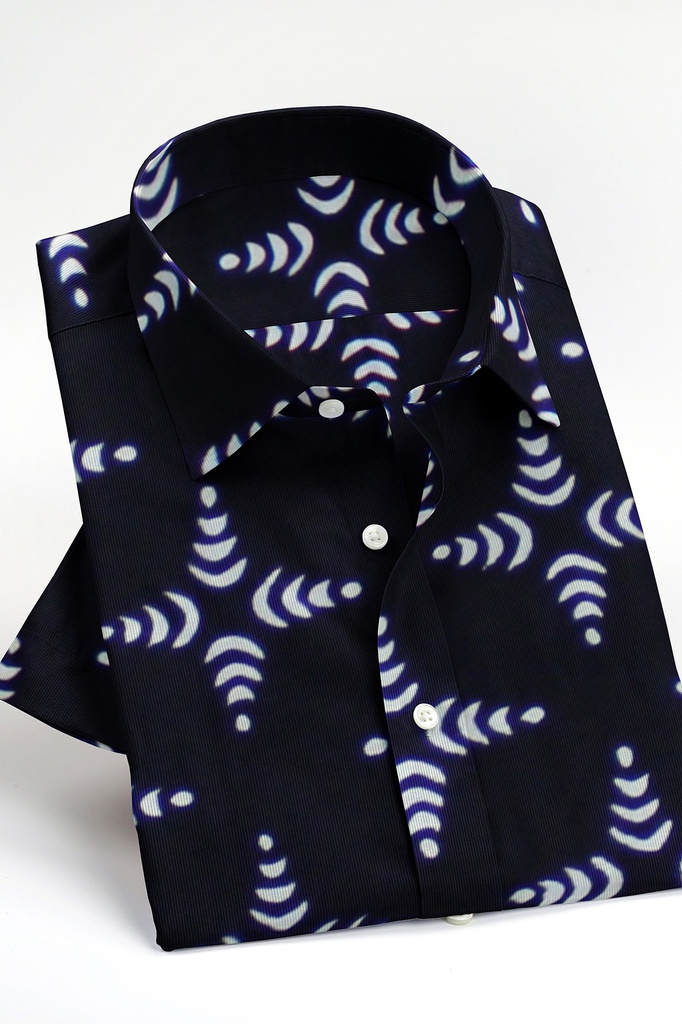 Hand Block Printed Cotton Full Sleeve Shirt