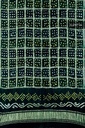 Green Handwoven Gaji Silk Bandhani Dupatta