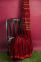 Maroon Tangaliya Cotton Silk Handwoven Saree