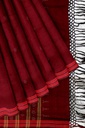 Maroon Tangaliya Cotton Silk Handwoven Saree