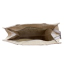 Handmade Warli Print Jute Bag
