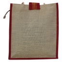 Handmade Warli Print Jute Bag