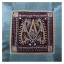 Hand Embroidered Mashru Cushion Cover