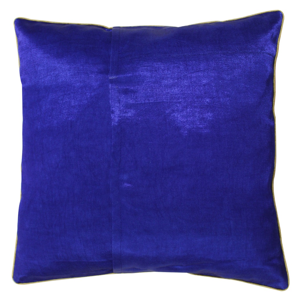 Embroidered Mashru Cushion Cover