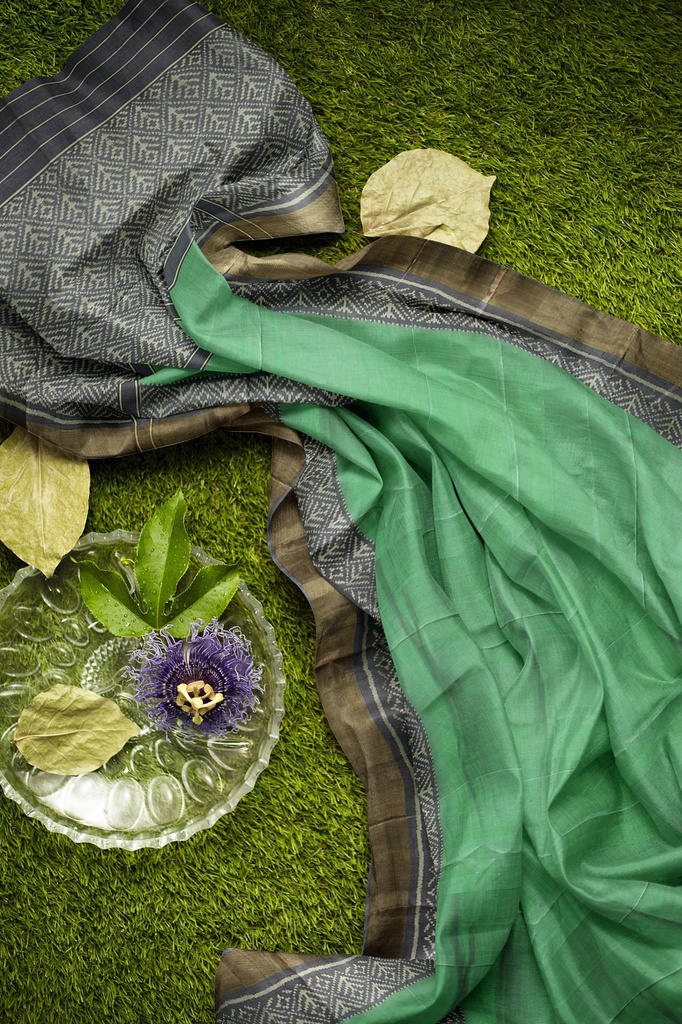 Handloom Single Ikat Silk Patola Saree
