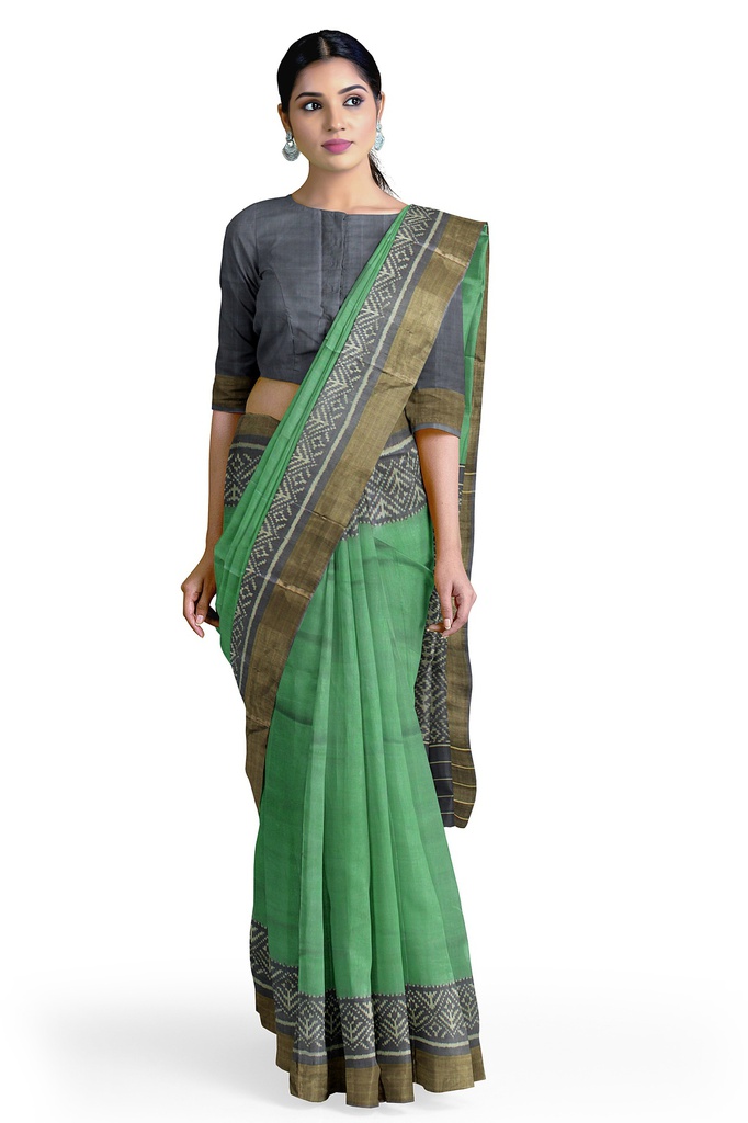 Handloom Single Ikat Silk Patola Saree