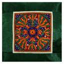 Hand Embroidered Mashru Cushion Cover