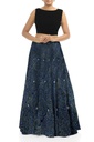 Handmade Plain Mashru Silk Long Skirt