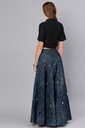 Handmade Plain Mashru Silk Long Skirt