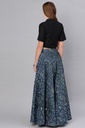 Handmade Plain Mashru Silk Long Skirt