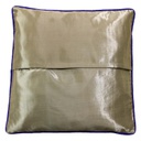 Embroidered Mashru Cushion Cover