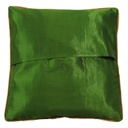 Embroidered Mashru Cushion Cover