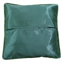 Embroidered Mashru Cushion Cover