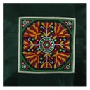 Embroidered Mashru Cushion Cover